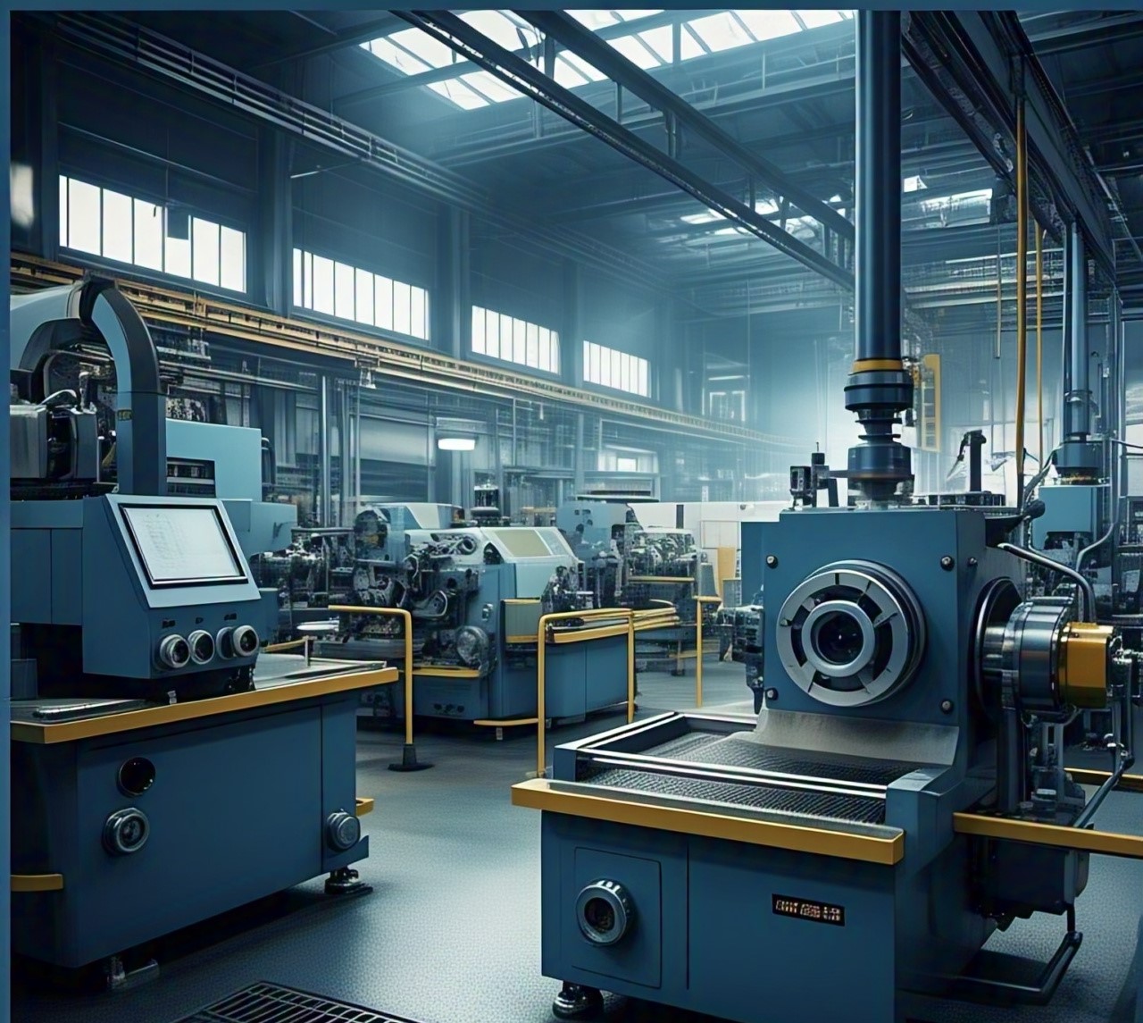 Nossa oficina de usinagem